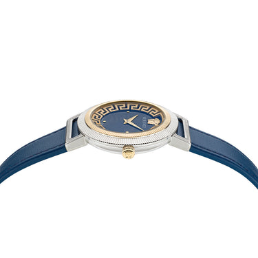 Versace Damen Armbanduhr 36 mm Armband Leder GRECA CHIC